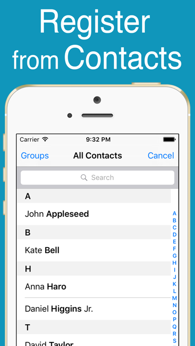 Screenshot #3 pour Easy Contacts - One tap!