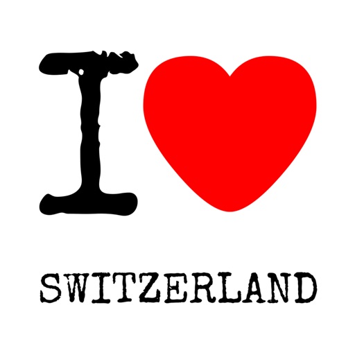 I Love Switzerland Stickers • I Love Berne Sticker icon