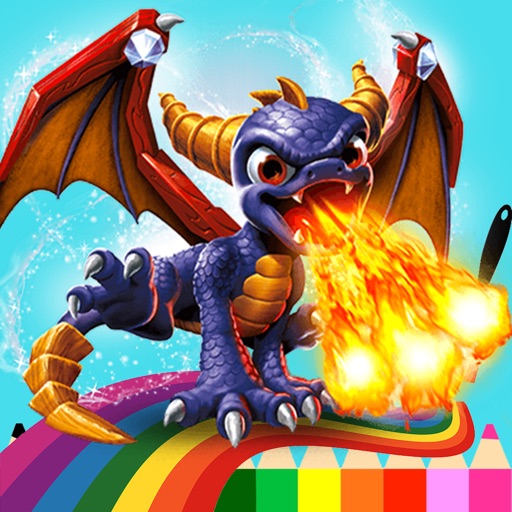 Dragons Coloring Pages - Best How To Draw A Dragon iOS App