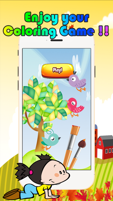 Color ME - Coloring Book Pages Fun For Kids&Adults app screenshot