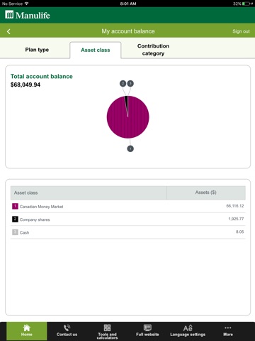 Manulife GRS Mobile for iPad screenshot 3