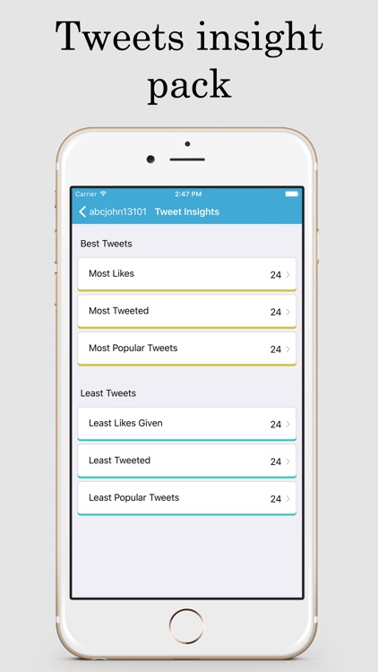 TwitStats – Tracker and Insights Tool for Twitter