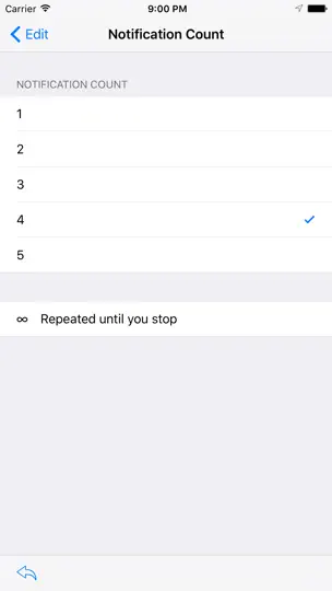 Capture d'écran de IGeoAlarmFree - Battery Friendly Location Alarm sur iPhone 4