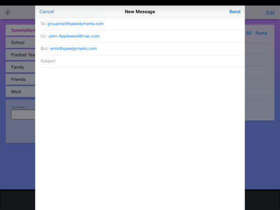 Screenshot #5 for Group Mail App
