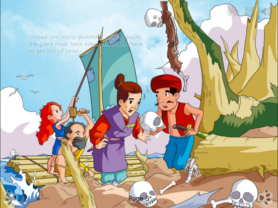 Screenshot #6 pour Adventures of Sinbad Bedtime Fairy Tale iBigToy
