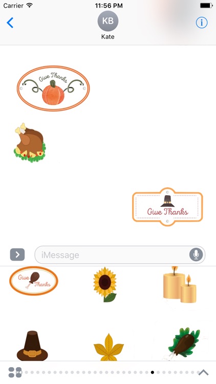 Happy Thanksgiving - Fc Sticker