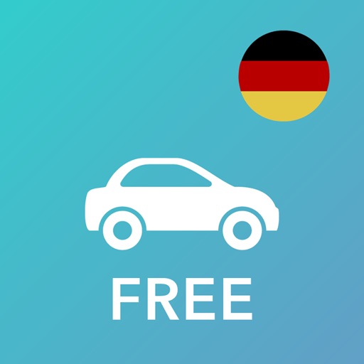 Car driving permit theory 2016 Germany icon