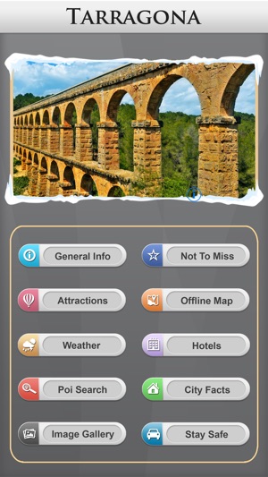 Tarragona Offline Map Travel Explorer