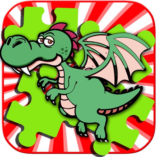 My Little Dragon And Friend Jigsaw Puzzle For Kids icon