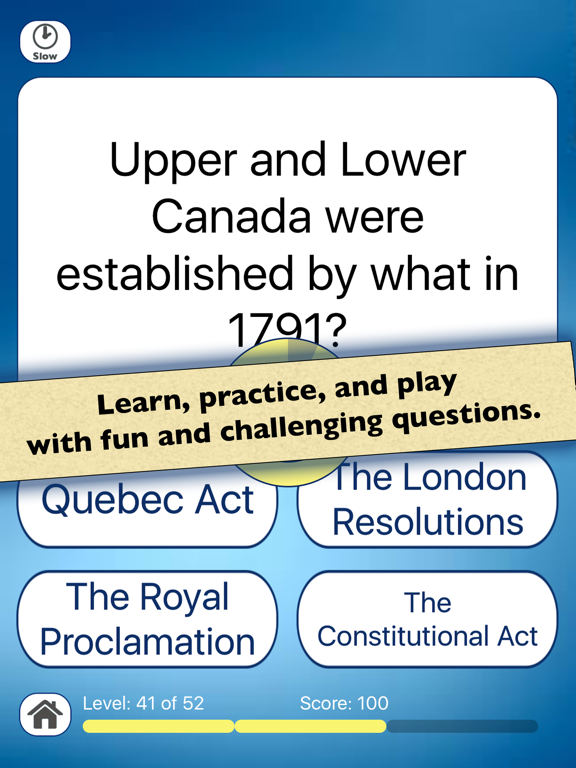 Screenshot #4 pour Canadian History Homeschooling Quiz For Children