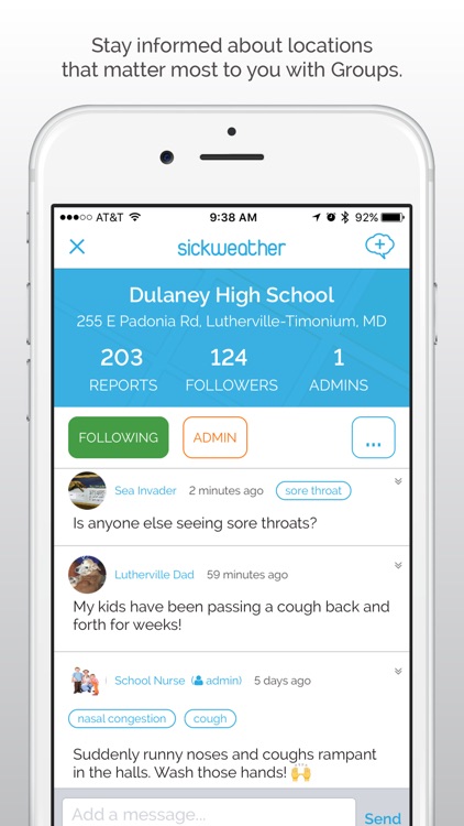 Sickweather - local illness tracker, maps & alerts screenshot-4