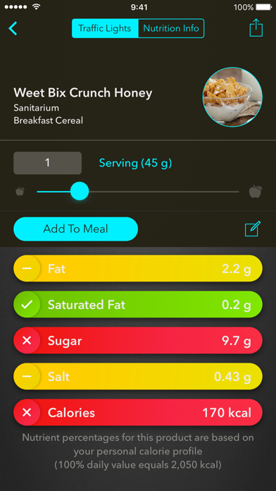 Traffic Light Calorie Counter & Food Guideのおすすめ画像3