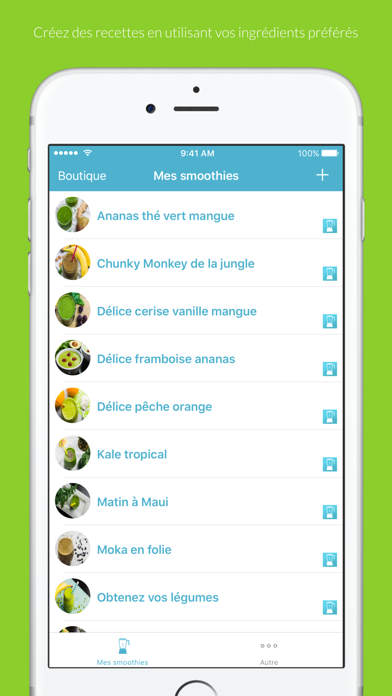 Screenshot #1 pour Simply Smoothies