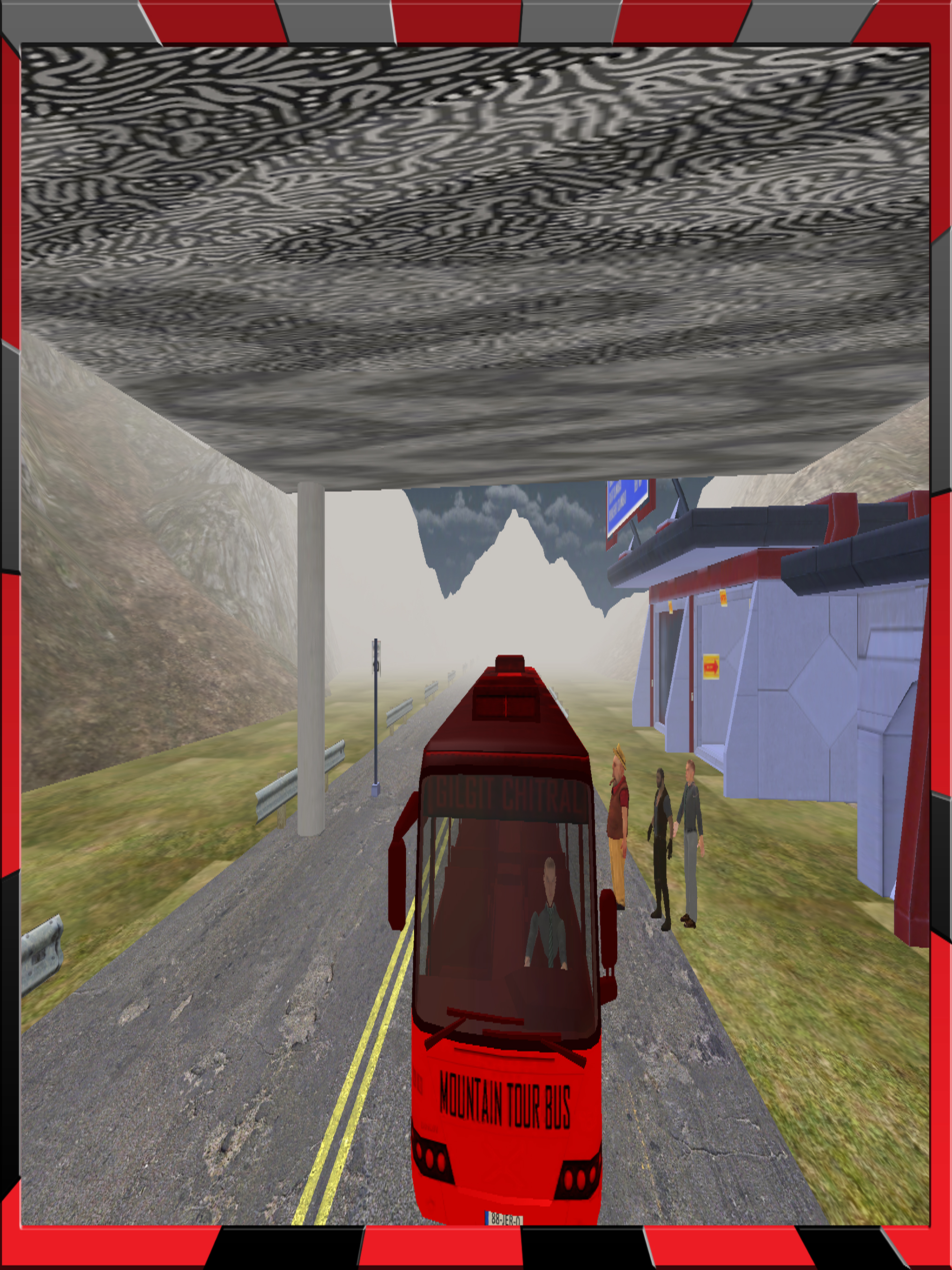 Adventurous Bus Driving Getaway on Zombie Mountain