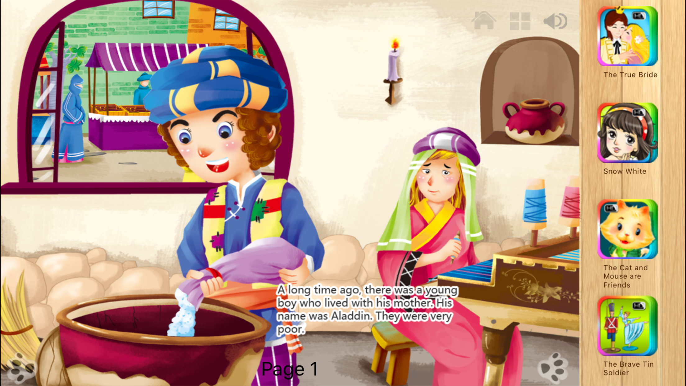 Aladdin - Bedtime Fairy Tale iBigToy
