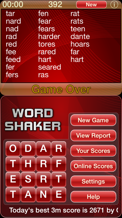 Word Shaker Screenshot