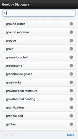 Game screenshot Geology Dictionary Offline mod apk