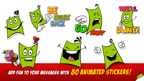 Comics Head Animated Stickers screenshot