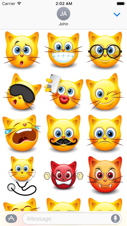 Cat Emotion Cute Sticker