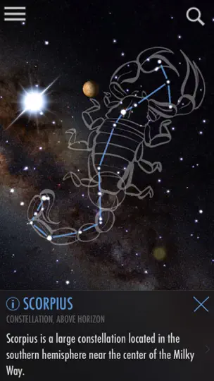 Screenshot von SkyView® Lite auf dem iPhone 2