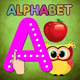 Kid A-Z Tracing Letters Writing Skills English app icon