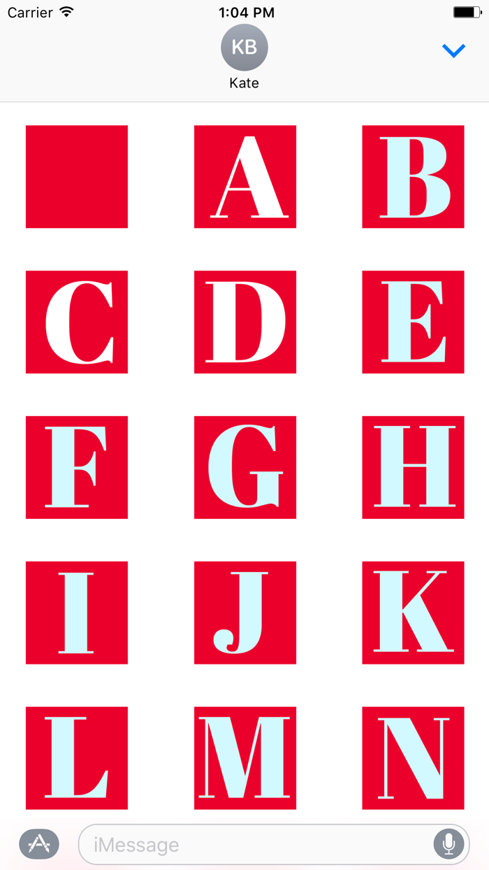 Alphabet Monogram