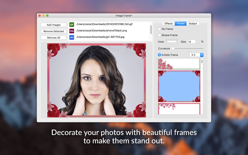 Image Frame - Beautiful Photo - 1.1 - (macOS)