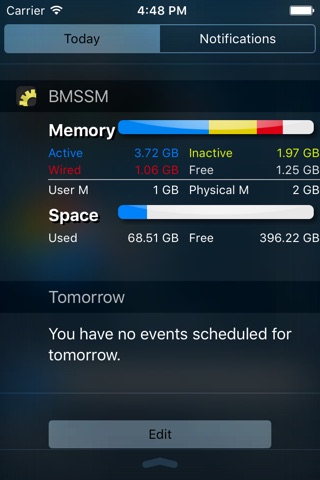 Battery Memory System Status Monitor screenshot 2