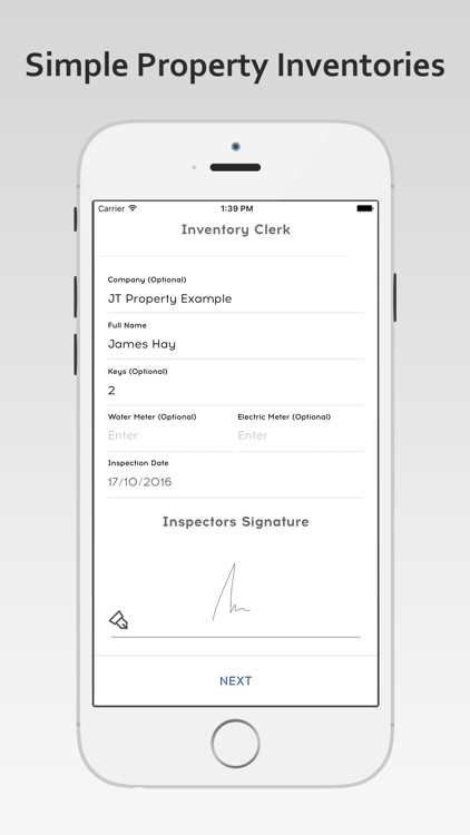 Inventory Agent Go for Property Inspections