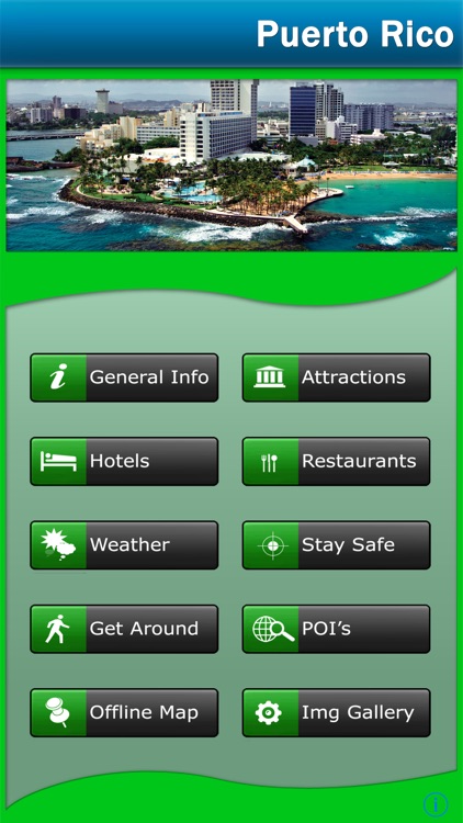 Puerto Rico Offline Map Travel Guide