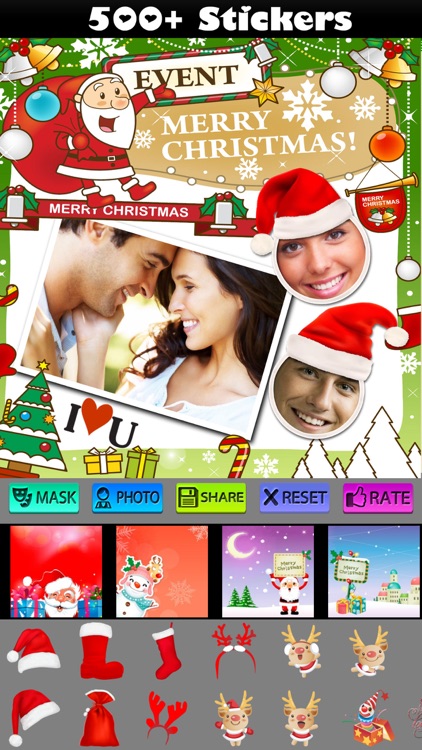 Amazing Christmas Frames plus Stickers