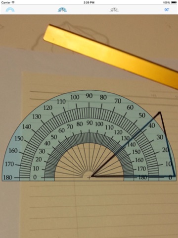 分度器（角度の測定）のおすすめ画像1