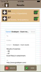 Gradepen screenshot #5 for iPhone