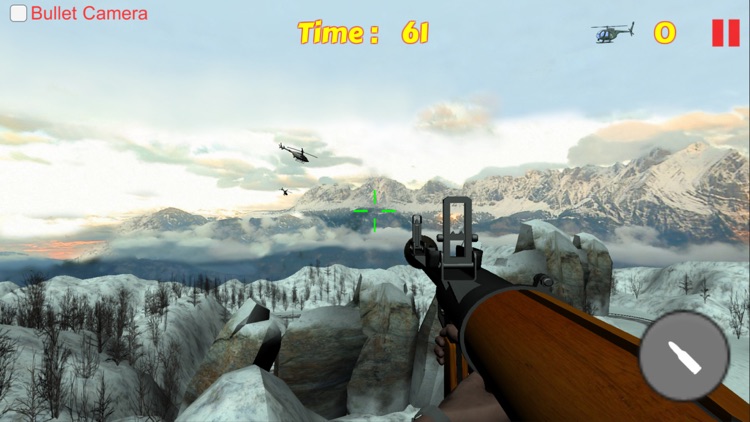 Bazooka Helicopter Shooting Sniper Game screenshot-4