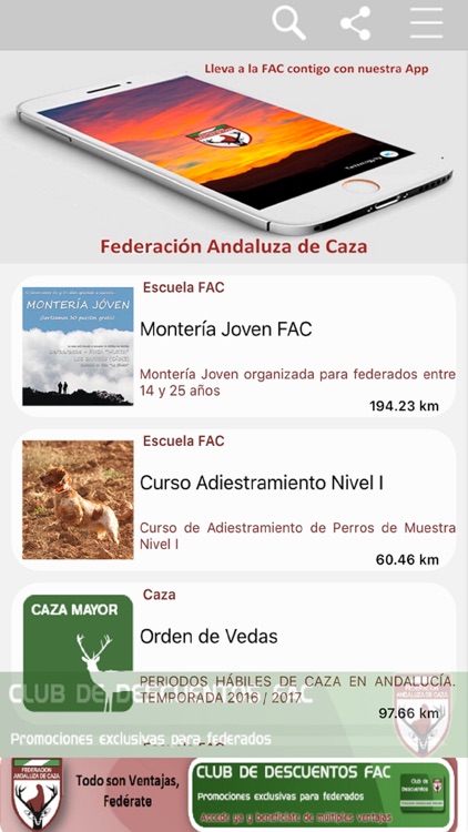 Federación Andaluza de Caza screenshot-3
