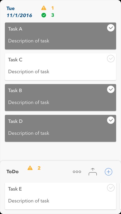 Screenshot #2 pour ToDo Calendrier: Liste des tâches | To-Do List