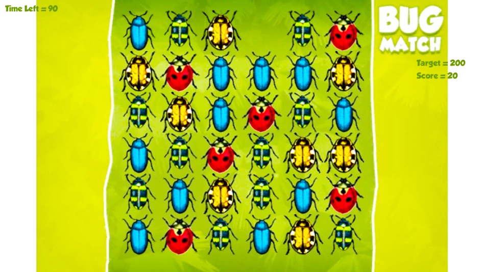 #1. Bugs Match Game 2016 : Good Match (iOS) 来自: MUHAMMAD PARWANA
