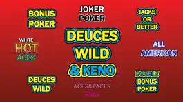 Game screenshot Deuces Wild And Keno mod apk