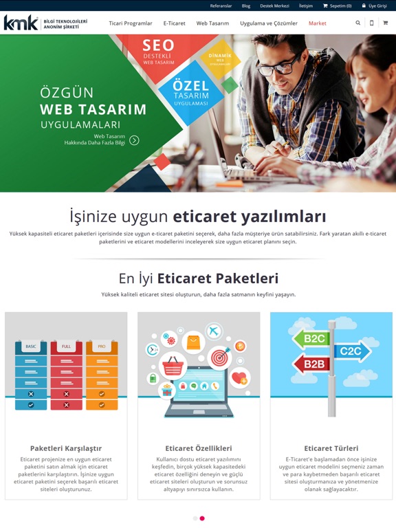 Kmk Bilgi Teknolojileri A.Ş. iPad screenshot