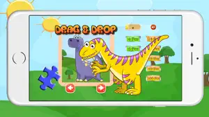 Dinosaur Jigsaws Puzzle Activities for Preschool screenshot #3 for iPhone