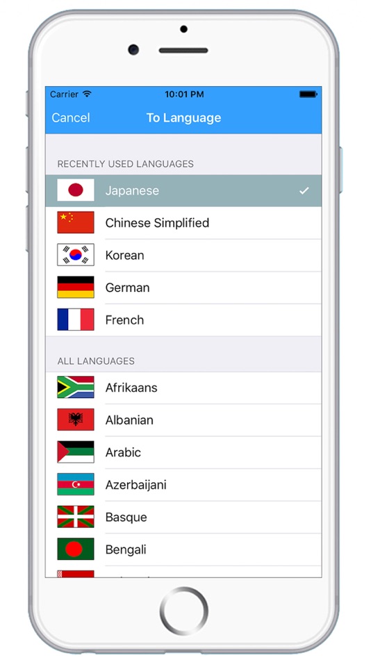 #2. Translator Dictionary - Best All Language Translation to Translate Text with Audio Voice (iOS) By: Jian Yih Lee