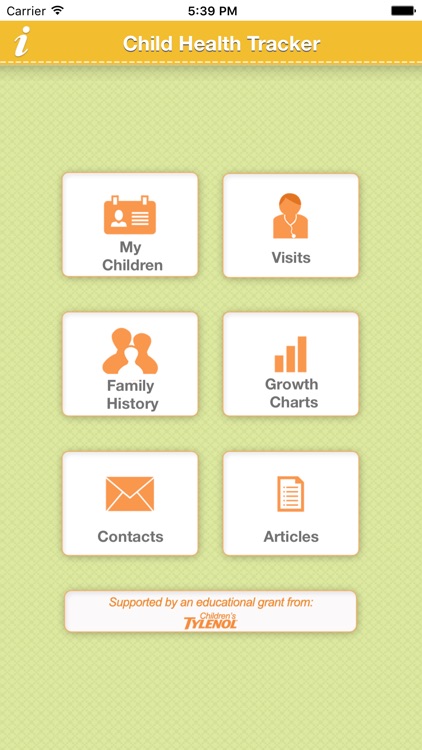 Child Health Tracker From HealthyChildren.org