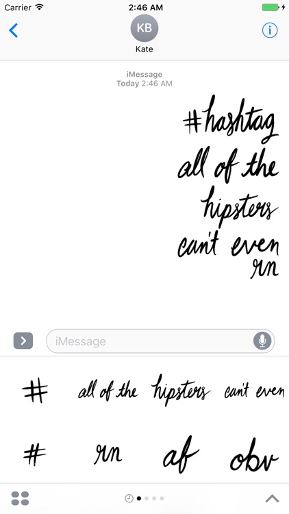 hashtag all of the millennials can't even rn