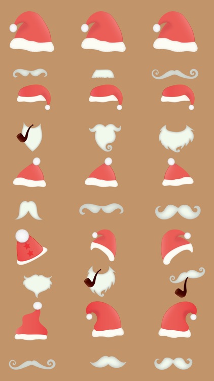 Santa Mask Sticker