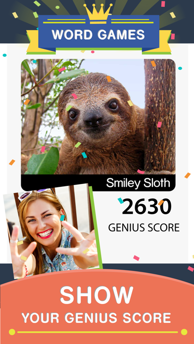 Screenshot #2 pour Words Games Puzzles Letter Pad Brain Exercises