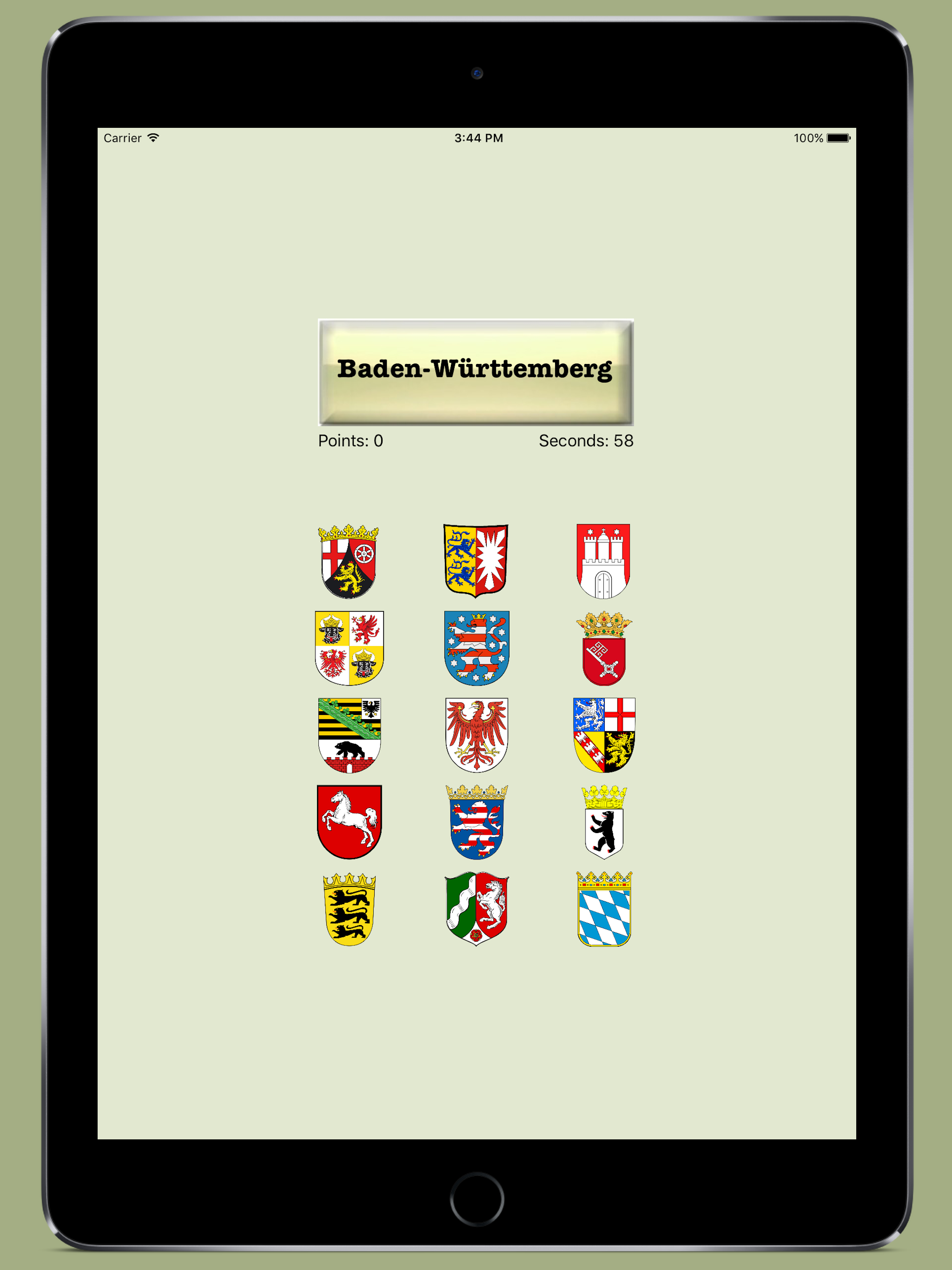 German State Flags - Wappen der Bundesländer