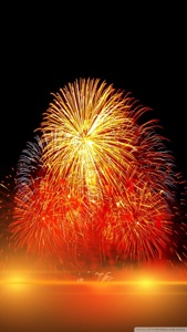 New Year - party,wallpapers,fun,fireworks,show,eve screenshot #1 for iPhone