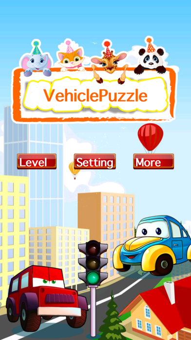 Screenshot #1 pour KidsVehiclePuzzle