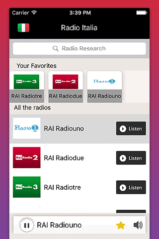 Radio Italia - Radios IT - Musica Italiana screenshot 3