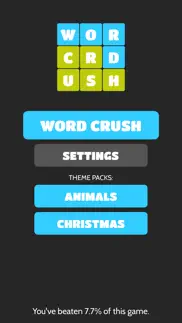 word crush - fun puzzle games iphone screenshot 1